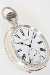 Ulysse Nardin Auguste Ericsson St. Petersburg seltener Taschenchronometer Federchronometerhemmung /Earnshaw, 1900