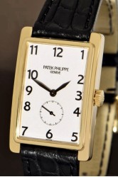 Patek Philippe Gondolo 18K Gold gent's wristwatch, ref. no. 5009, with Box & Papers, top condition