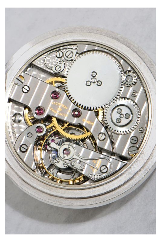 Vacheron Constantin deck watch with power reserve indication caliber 162 Lever Chronometer