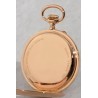Patek Philippe 18K gold gent's pocket watch with Certificate of Origin and an original leather box