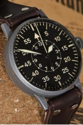 Laco large aviator's deck watch German Air Force, WWII