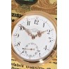 Glashuetter Präzisions-Uhren-Fabrik 14K gold hunter case pocket watch movement execution in quality 1A   1A Qualität