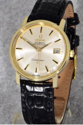 Omega Constellation Automatik Chronometer eindrucksvoller 14K Gold Zeitmesser