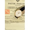 Patek Philippe Calatrava with noble "Ivory" dial gent's wristwatch in 18k gold execution