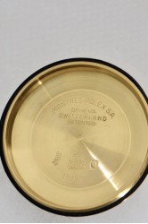Rolex Oyster Perpetual SCOC 18Kt Gold Herrenuhr mit rändierter Index-Lunette