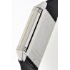 Jaeger-LeCoultre Reverso Grande Taille schöner Kontrast - Edelstahl + schwarzes Zifferblatt