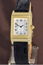 Jaeger LeCoultre Reverso Duetto 18k gold case  with diamond set