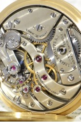 Patek Philippe 18Kt Gold Taschenuhr mit hochwertigem Werk in Chronometer Qualität
