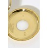IWC Schaffhausen "Fishtail-caliber" 18K Gold Half HC pocket watch Kew certificated Class A