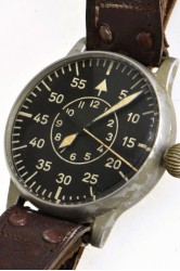 Lange & Sohne aviator's deck watch, German air force, World War II