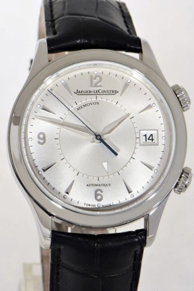 Jaeger-LeCoultre Master Memovox Master Control as new gent's wristwatch with alarm