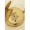 An early Julius Assmann 18k gold HC pocket watch, 1860