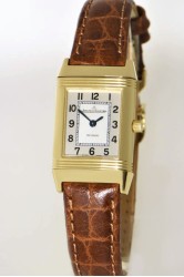 Jaeger-LeCoultre Lady Reverso 1000 Hours Control 18K gold with 18K deployant clasp Lady's wristwatch