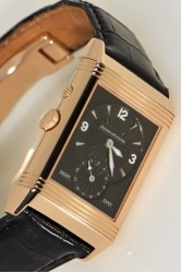 Jaeger-LeCoultre Reverso Duoface 18K rose gold, as new & recently serviced