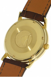 Omega Constellation Automatik Chronometer 18Kt Gold Herrenuhr mit 18Kt Goldzifferblatt