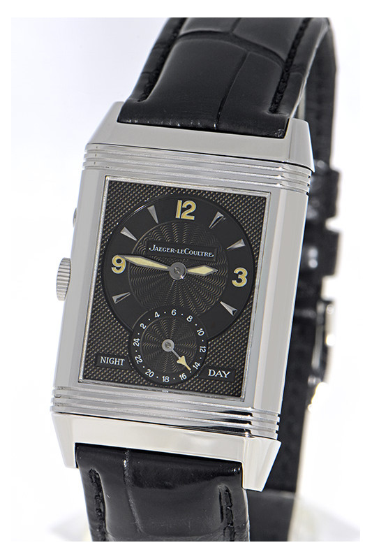 Jaeger LeCoultre Reverso Duoface steel case gent s wristwatch ref