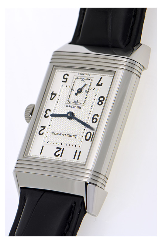 Jaeger LeCoultre Reverso Duoface steel case gent s wristwatch ref