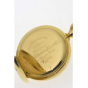 Patek Philippe enameled half hunter case pocket watch with engraved dial