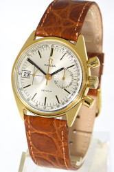 Omega De Ville wrist-chronograph featuring the date at 9 o'clock, cal. 930