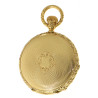 Julius Assmann, Dresden seltene 18K Gold Savonnette um 1875