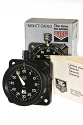 Heuer Monte-Carlo stopwatch with original accessories