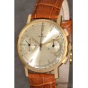 vintage gentleman's Zenith chronograph with 45 min. counter, 18K Gold case, Cal. 146 D