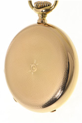 Patek Philippe Herrensavonnette Guilloché-Dekoration 18Kt Gold um 1889