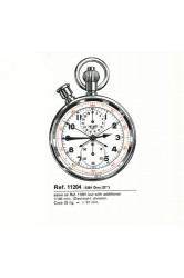 Heuer Chronograph-Rattrapante Kaliber Valjoux 76R, Ref. 11204