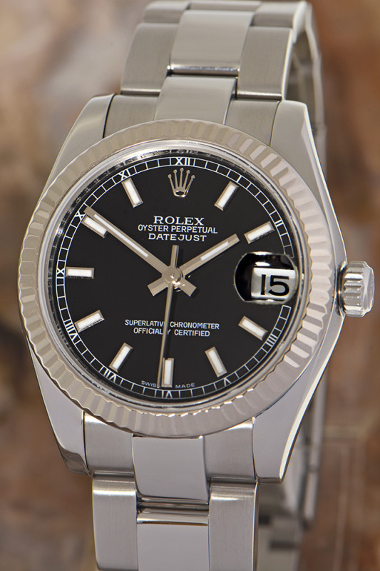 Rolex Lady-Datejust 31mm complete service by Rolex, Rolex guarantee until 04.2026, Ref. 178274
