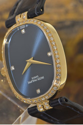 Patek Philippe Lady Ellipse mit Diamantbesatz, 18Kt Gold, Originalzertifikat