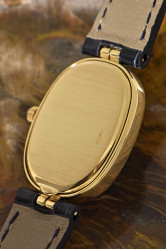 Patek Philippe Lady Ellipse mit Diamantbesatz, 18Kt Gold, Originalzertifikat