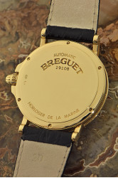 Breguet Marine Automatik mit Zentralsekunde, ⌀ 36mm, 18Kt Gelbgold Herrenarmbanduhr