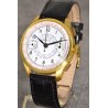 Eberhard & Co. La Chaux de Fonds Großer, früher 18Kt Gold Herrenchronograph mit 30-Minutenzähler