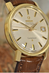 Omega Constellation Automatik Chronometer bildschöne Herrenuhr in 14Kt Goldausführung