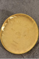 Eberhard & Co. La Chaux de Fonds Großer, früher 18Kt Gold Herrenchronograph mit 30-Minutenzähler
