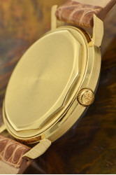 Patek Philippe Calatrava Automatik mit Datum 18Kt Gold Herrenuhr Kal. 27-460M