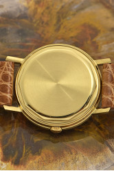 Patek Philippe Calatrava Automatik mit Datum 18Kt Gold Herrenuhr Kal. 27-460M