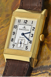 Jaeger-LeCoultre Reverso Grande Taille 18k Gold gent's wristwatch in mint condition