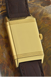 Jaeger-LeCoultre Reverso Grande Taille 18K Gold neuwertige Herrenarmbanduhr