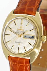 OMEGA Constellation Automatik Chronometer Day Date in 18Kt Gold/Stahl