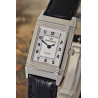 Jaeger-LeCoultre Lady Reverso mit Handaufzug, neues Krokoband mit Faltschließe