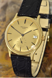 Patek Philippe Calatrava Automatic with Date charming 18Kt Gold gent's Watch Ref. 3514