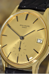 Patek Philippe Calatrava Automatic with Date charming 18Kt Gold gent's Watch Ref. 3514