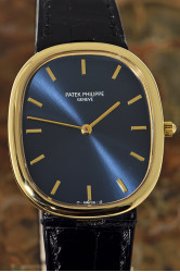 Patek Philippe Jumbo Ellipse d'Or Automatic 18k gold, ref. 3738/100, original box/papers