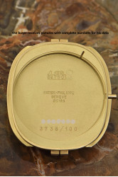 Patek Philippe Jumbo Ellipse d'Or Automatic 18k gold, ref. 3738/100, original box/papers