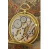 A rare Cartier Art Deco 18K Gold pocket watch, floral dekorated