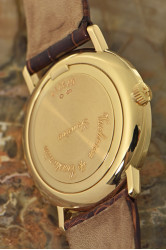 Vacheron & Constantin Patrimony elegante 18Kt Gold Herrenarmbanduhr