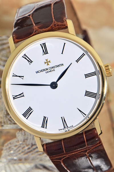 Vacheron & Constantin Patrimony elegante 18Kt Gold Herrenarmbanduhr