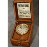 Zenith Chronometer Grand Prix Paris with power reserve indication in original mahogany box