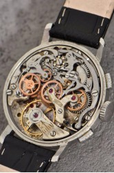 Angelus Vintage Chronograph Cal. 215 in steel execution